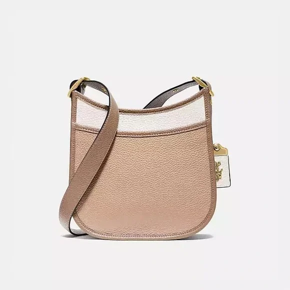 New Coach Emery Crossbody 21 In Colorblock Chalk Multi - Picture 9 of 12